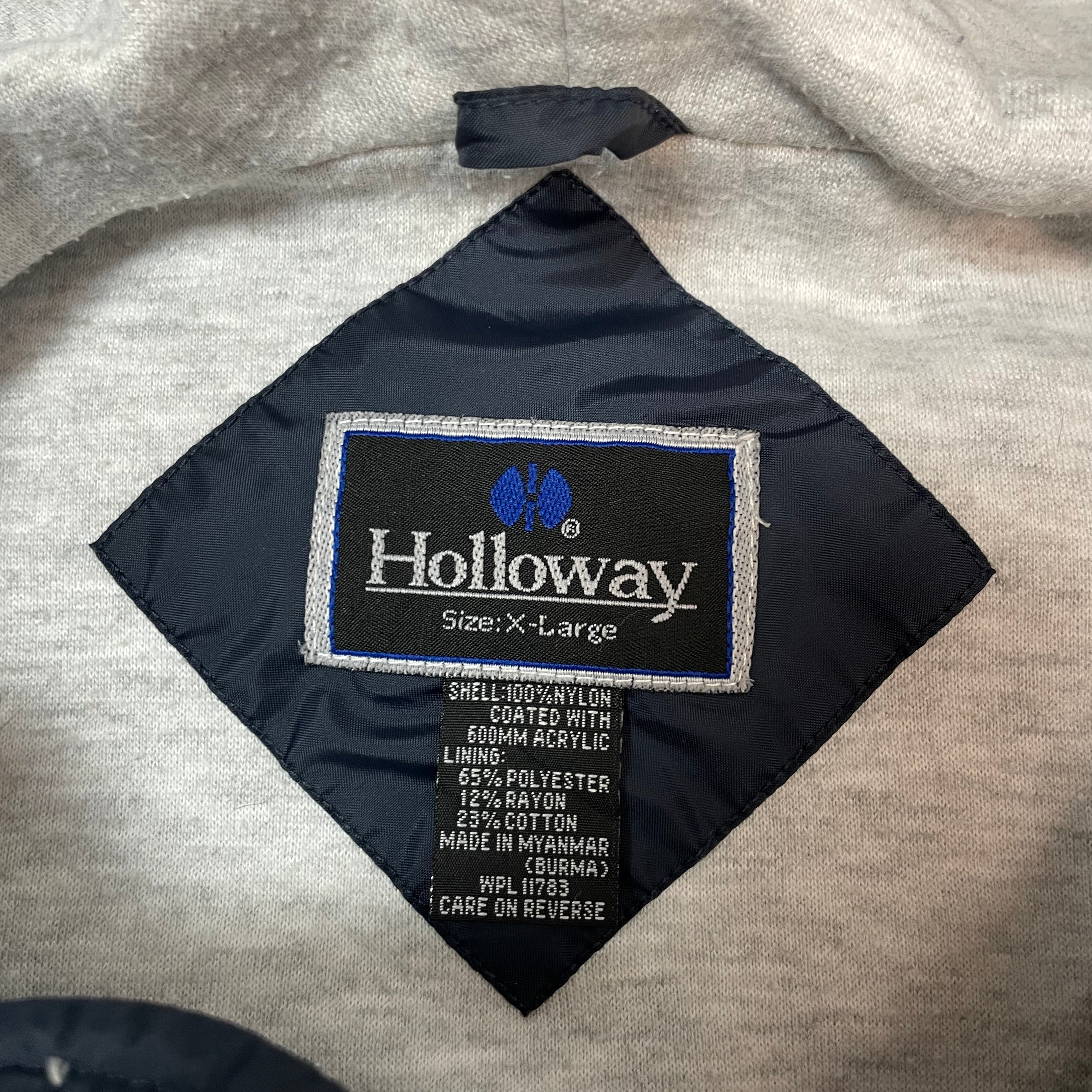 Vintage Holloway Howell Central Baseball Windbreaker Navy | Best Fits Men's L