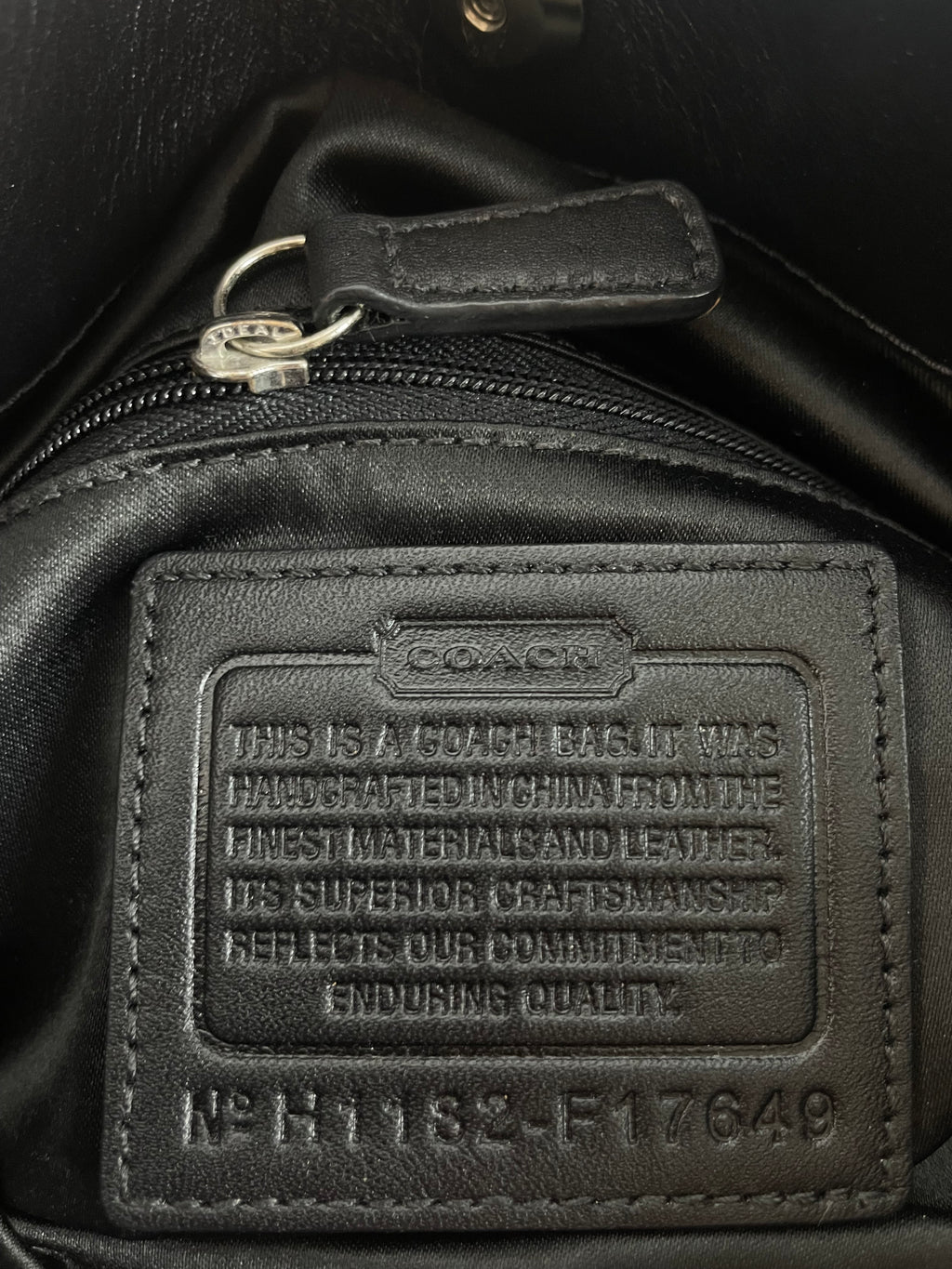 Coach F17649 Peyton / Madison Optic Satin Shoulder Bag - Sourced from Japan