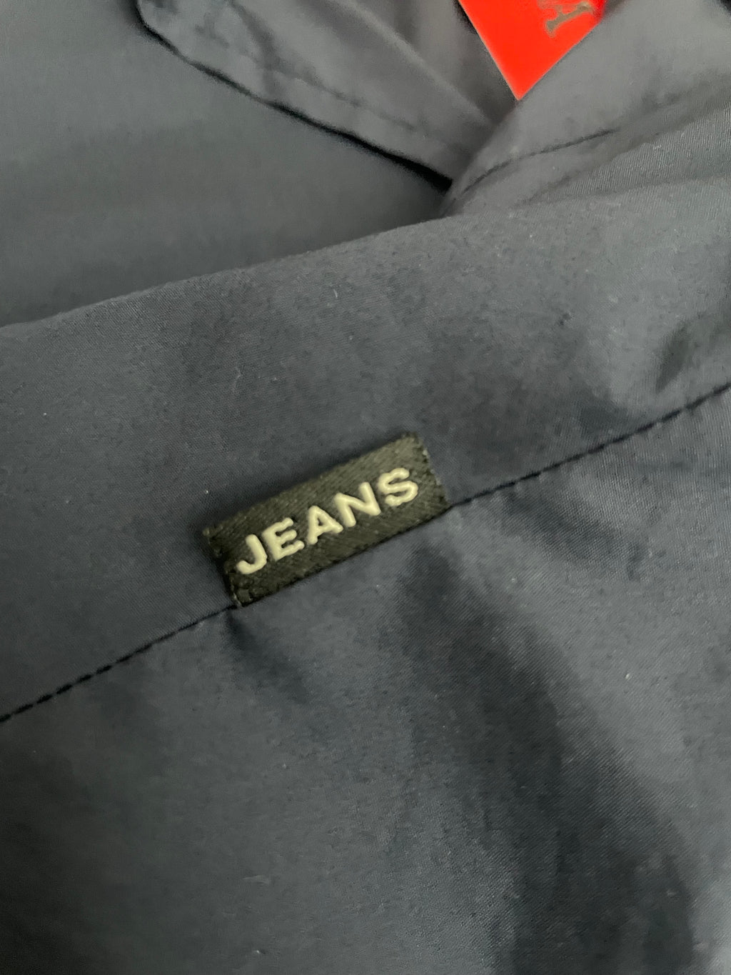 Vintage Moschino Jeans Fitted Shirt - Navy Blue