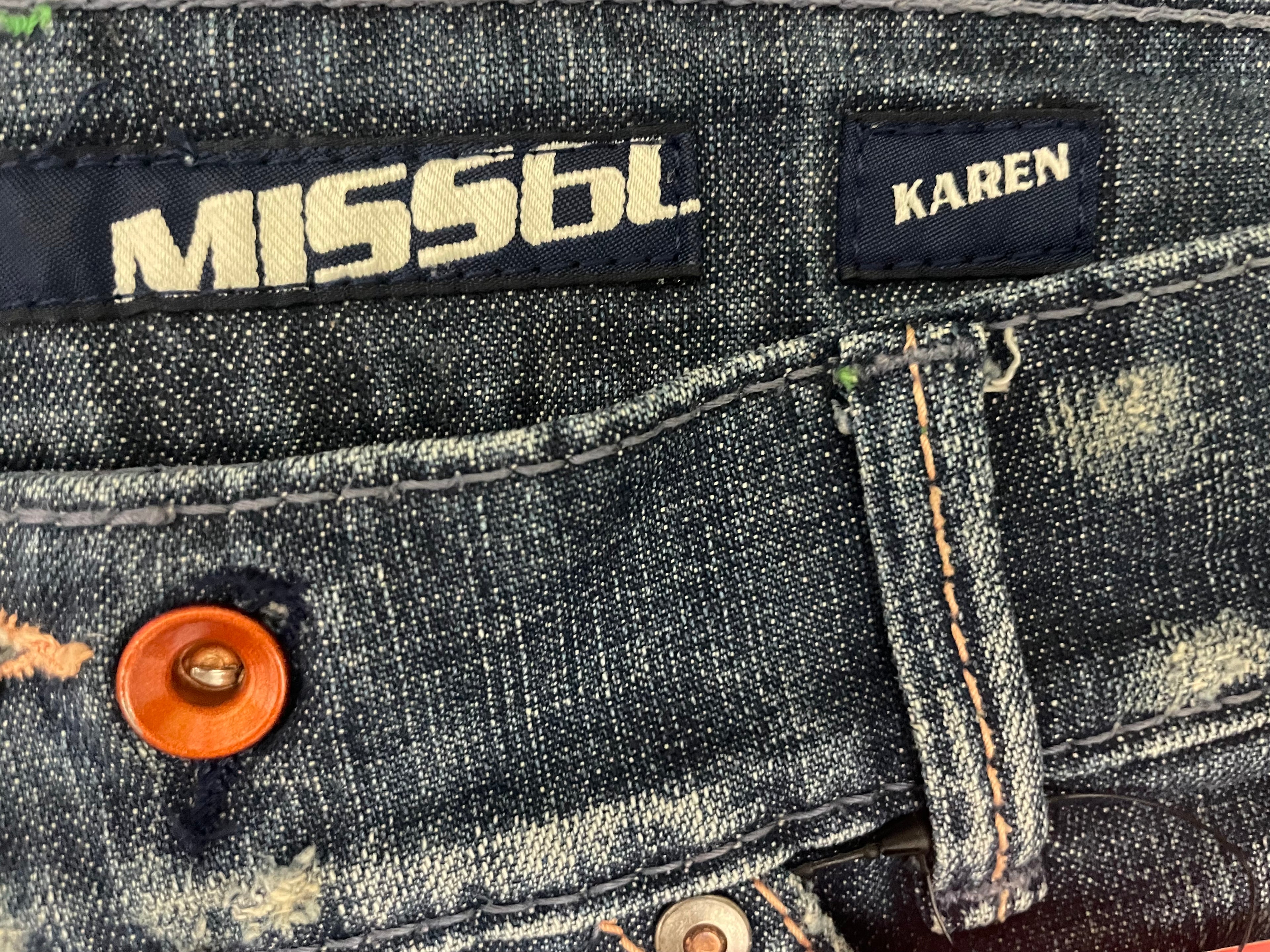 Y2K Miss Sixty 'Karen' Straight Leg Jeans