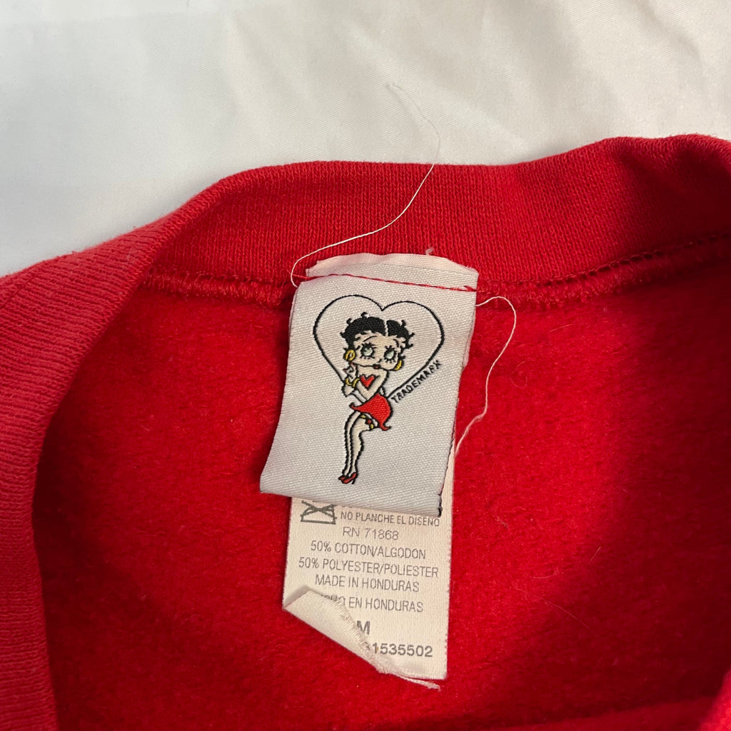 Rare 2004 Betty Boop Christmas Sweatshirt | Size UK 10-12