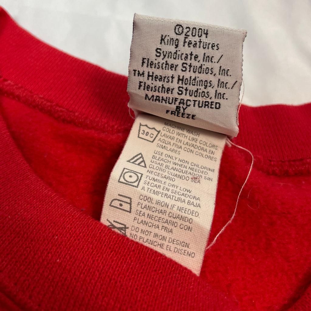 Rare 2004 Betty Boop Christmas Sweatshirt | Size UK 10-12