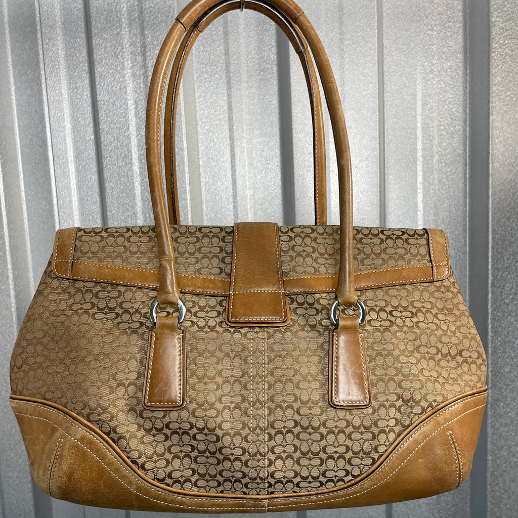 Coach Y2K Signature Jacquard Buckle Shoulder Bag | A04J-6821