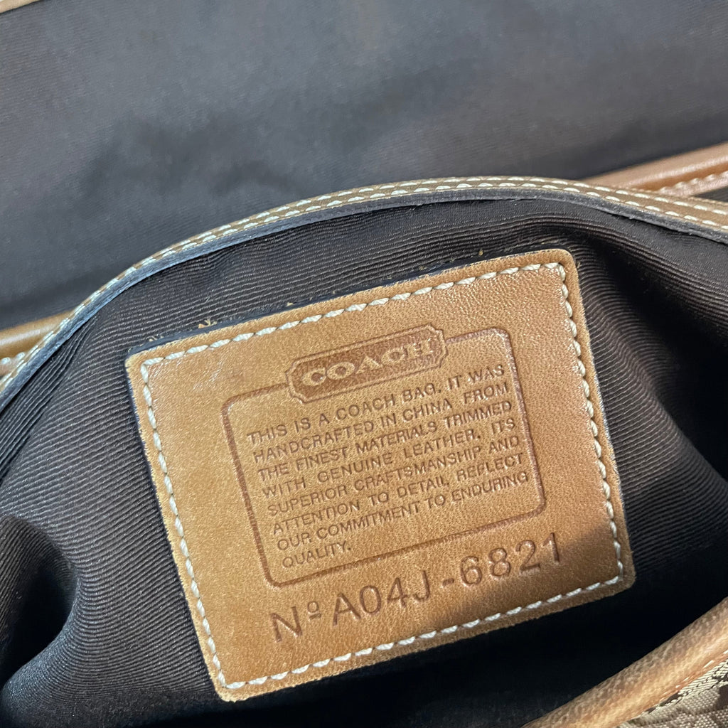 Coach Y2K Signature Jacquard Buckle Shoulder Bag | A04J-6821