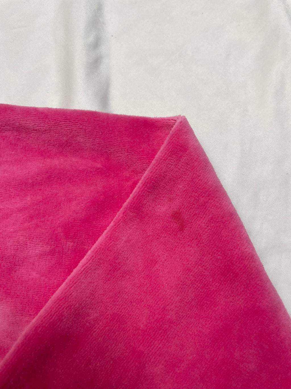 Y2K Juicy Couture Pink Velour Zip Hoodie | Best Fit Size UK 10