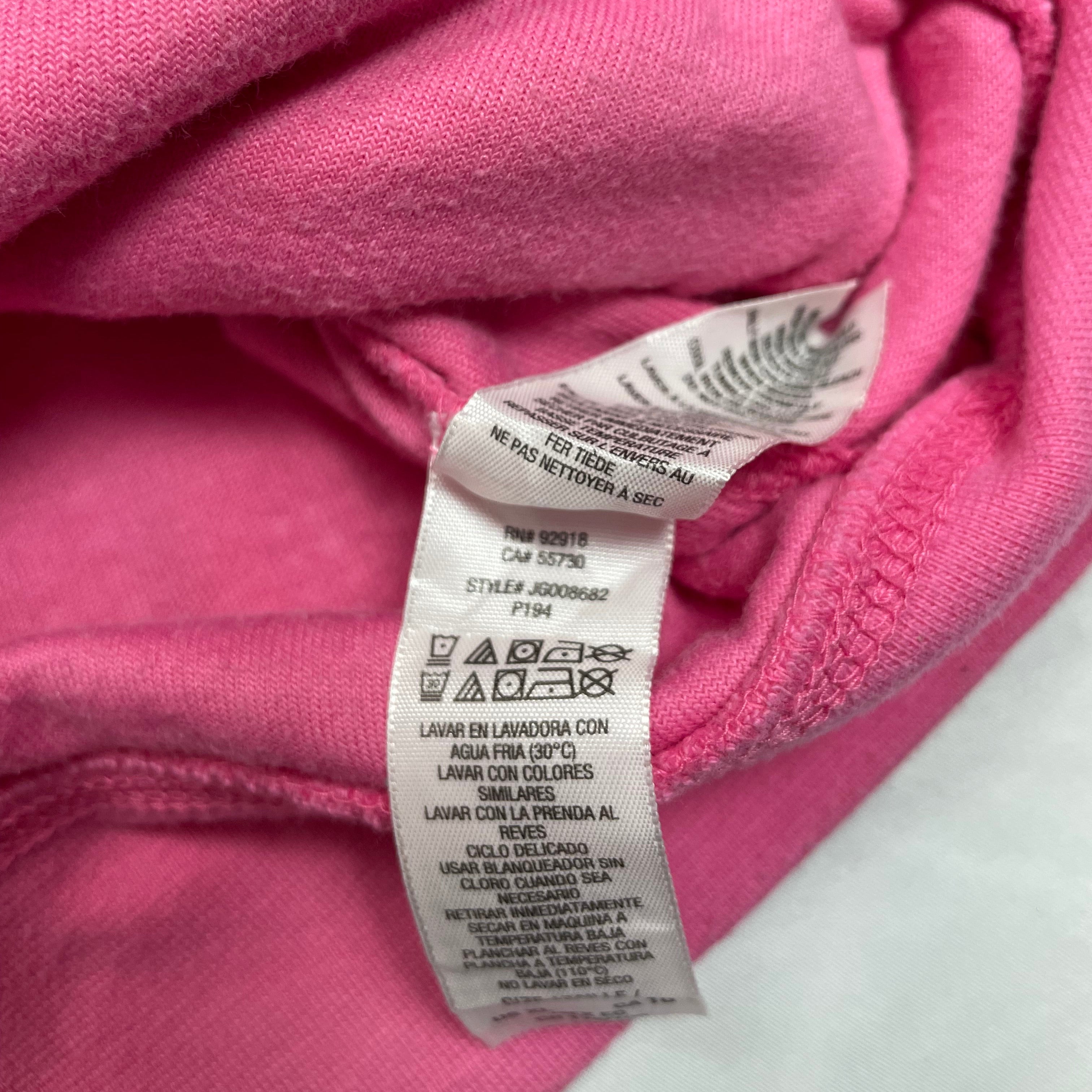 Y2K Juicy Couture Pink Velour Zip Hoodie | Best Fit Size UK 10