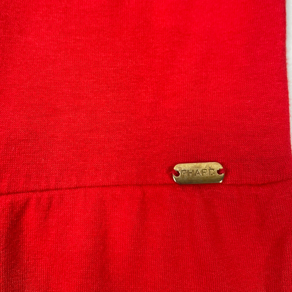 Phard One-Shoulder Red Mini Dress - Y2K Clubwear Icon