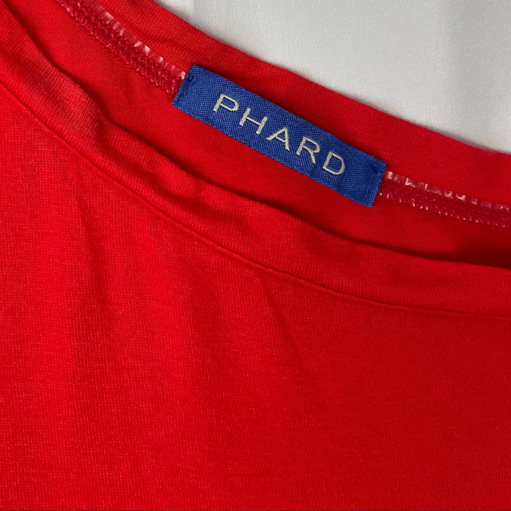 Phard One-Shoulder Red Mini Dress - Y2K Clubwear Icon