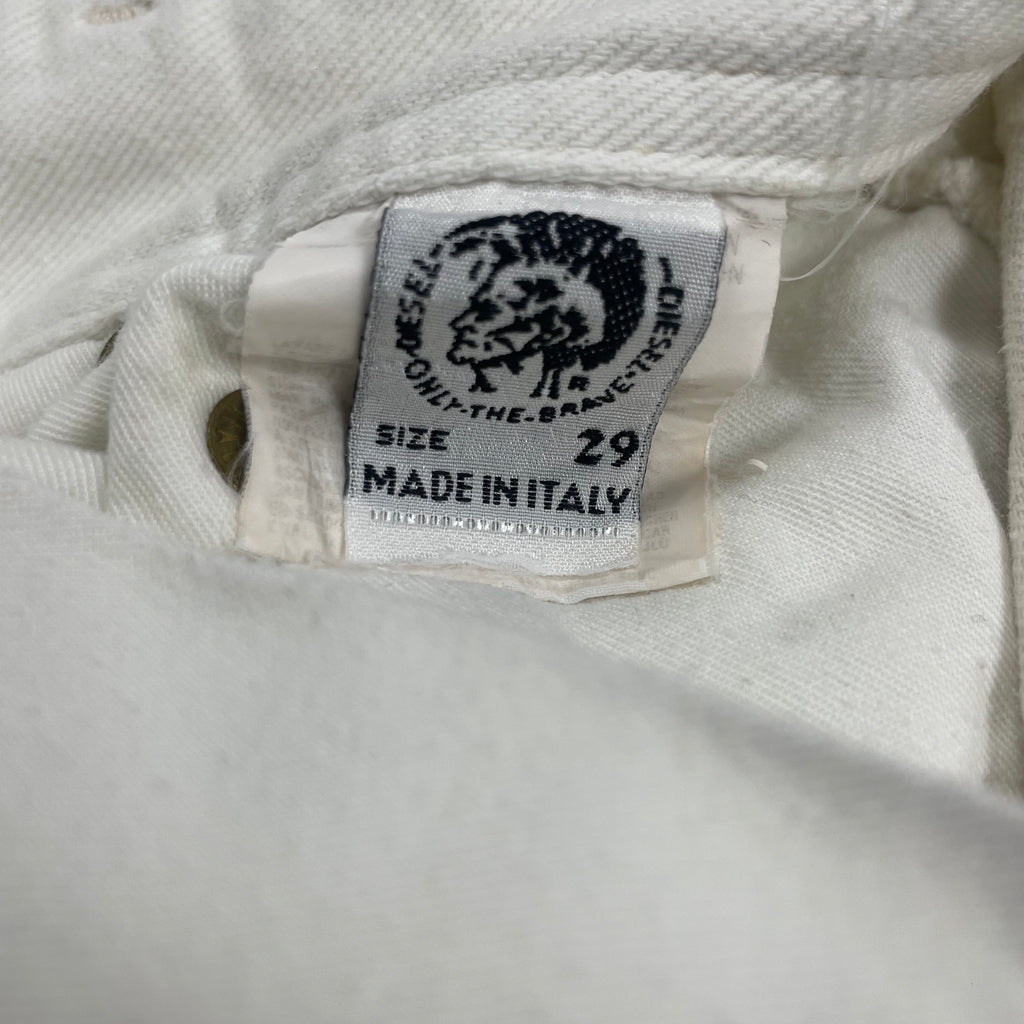 Y2K Diesel Number Patchwork Bootcut Jeans | W29, Best Fit UK 8-10