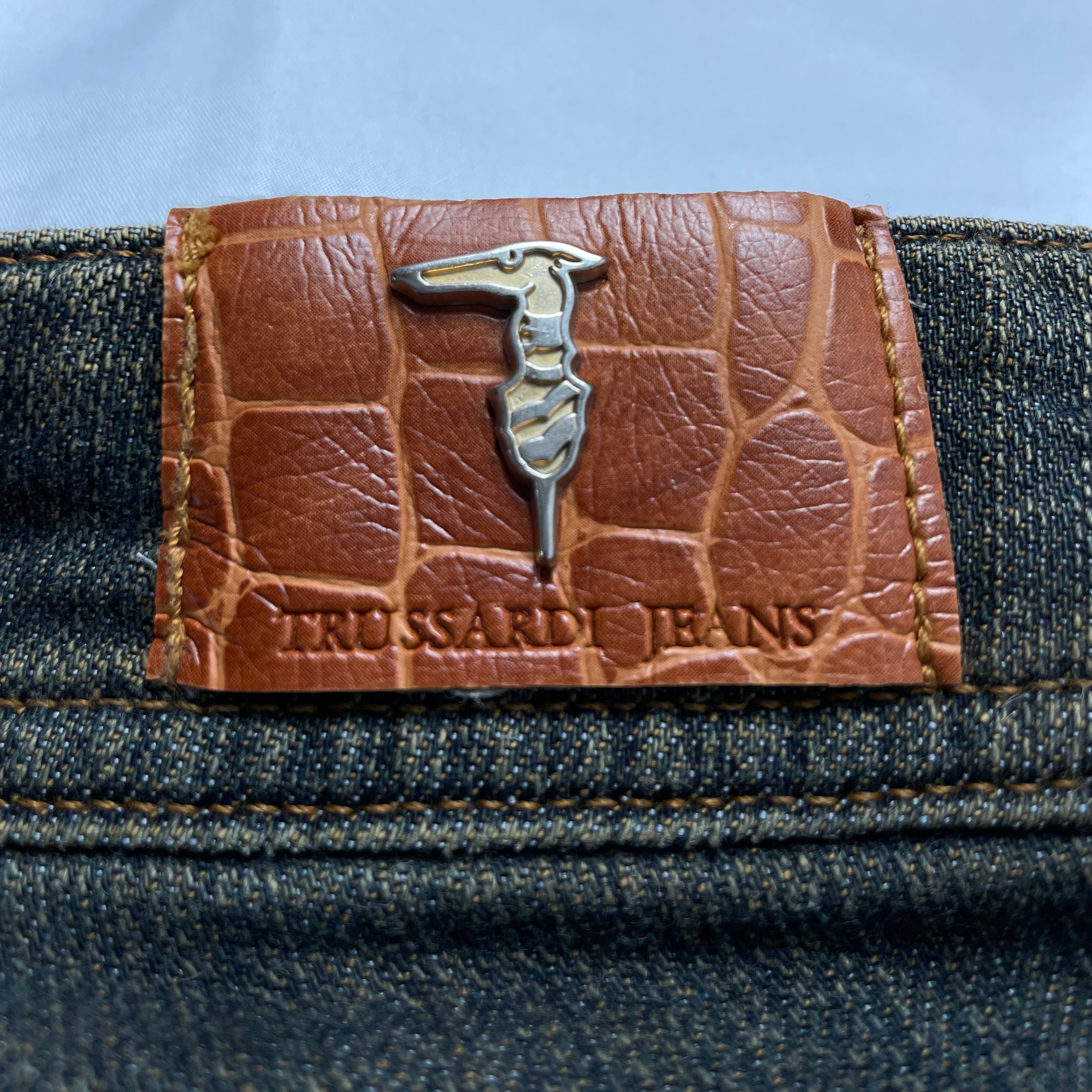 Trussardi Jeans – W28 L33 (UK 8) Low Rise Straight Leg Denim