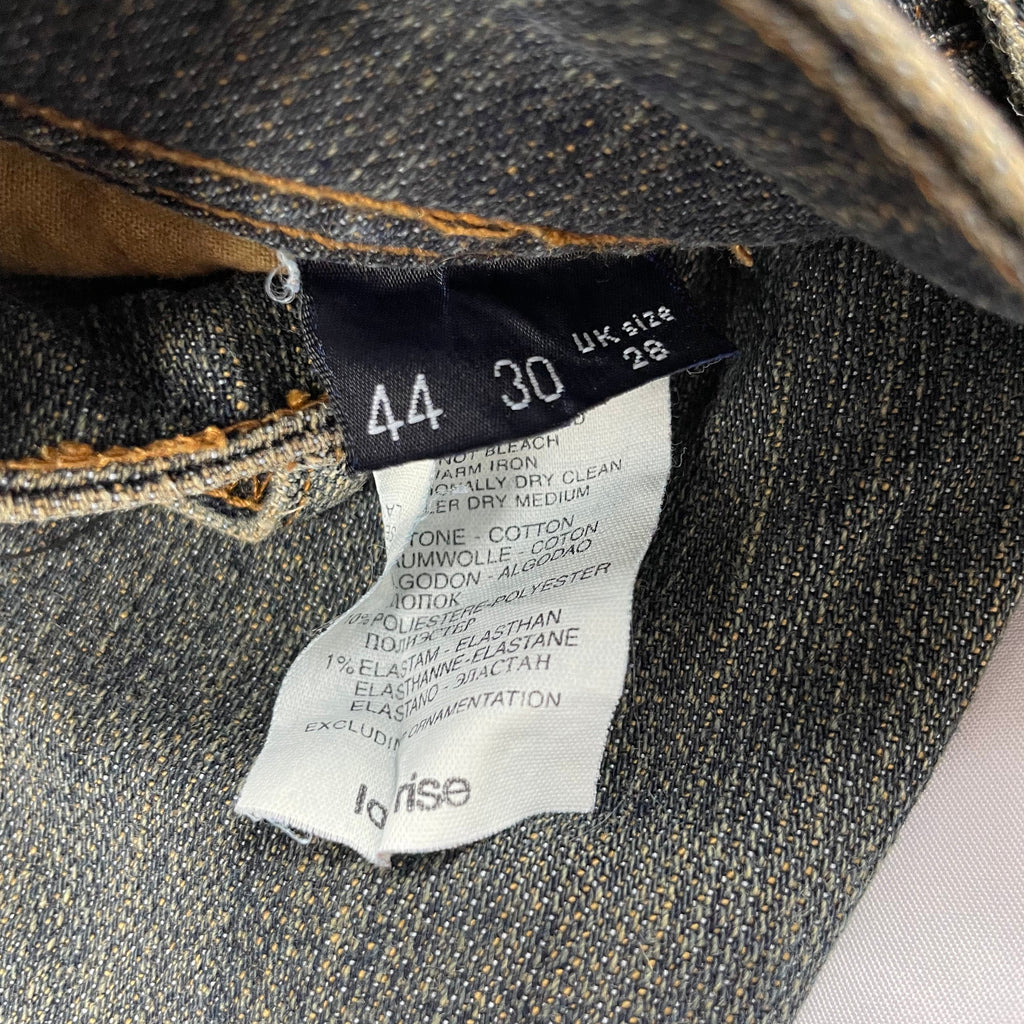 Trussardi Jeans – W28 L33 (UK 8) Low Rise Straight Leg Denim