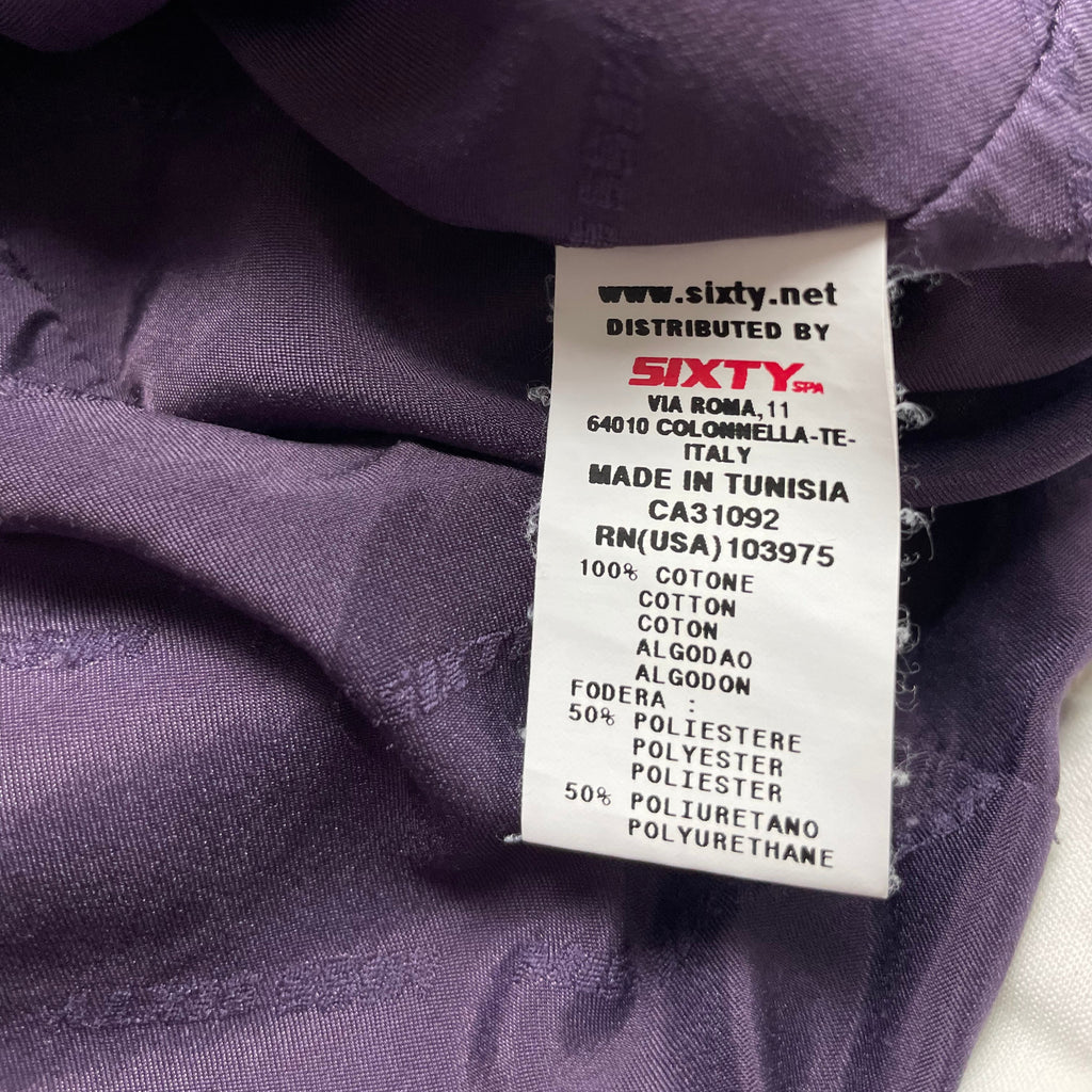 Miss Sixty White Cropped Heart Pocket Blazer Jacket - UK 6-8