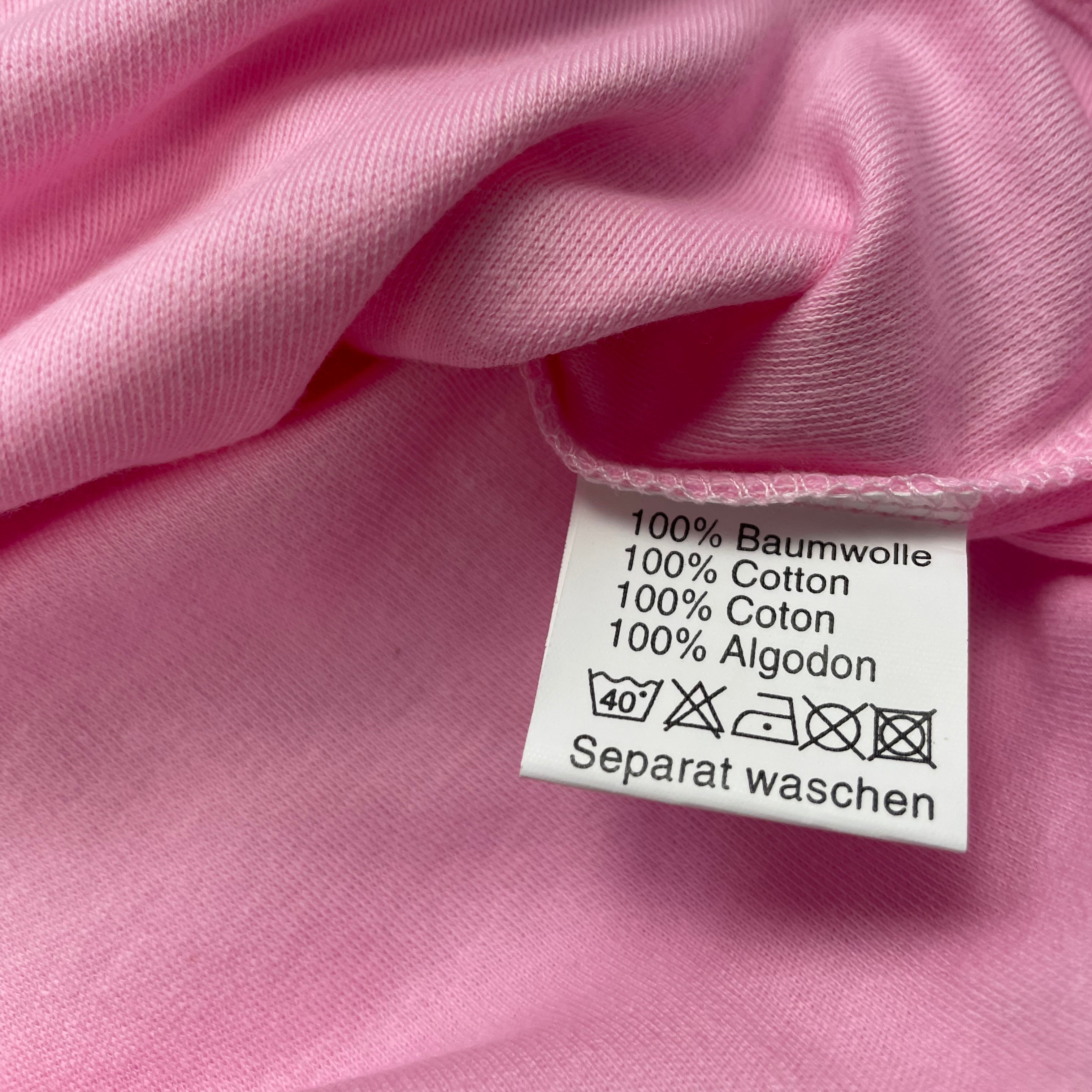 Deadstock Swiss “Gugus” Pink Candy Graphic T-Shirt - UK 8