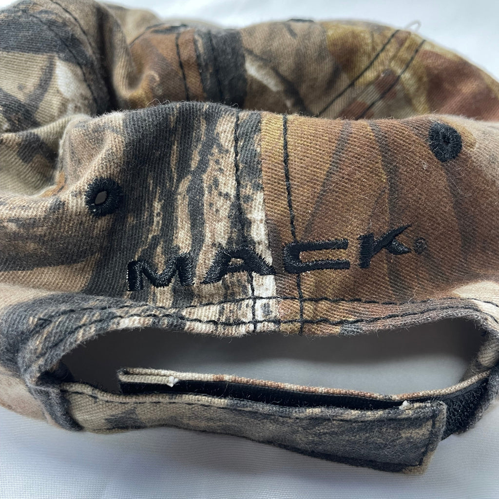 Mack Trucks “Bulldog” Camo Cap - Adjustable Velcro, 100% Cotton