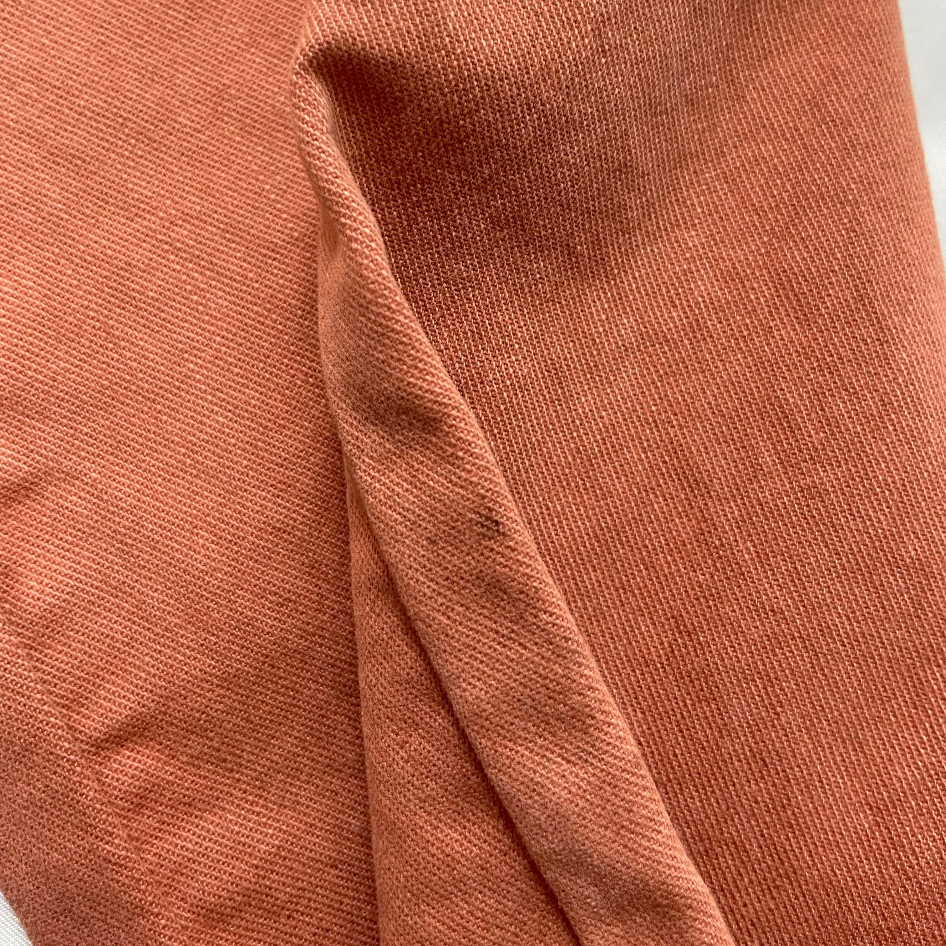 Kate Spade NY Heart-Zip Straight-Leg Pants (Rust Pink) - UK 4 / Tag 23 - Sourced from Japan