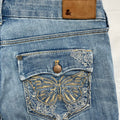 Y2K Butterfly Pocket Jeans by & STAR - W32 L29.5 (UK 10)