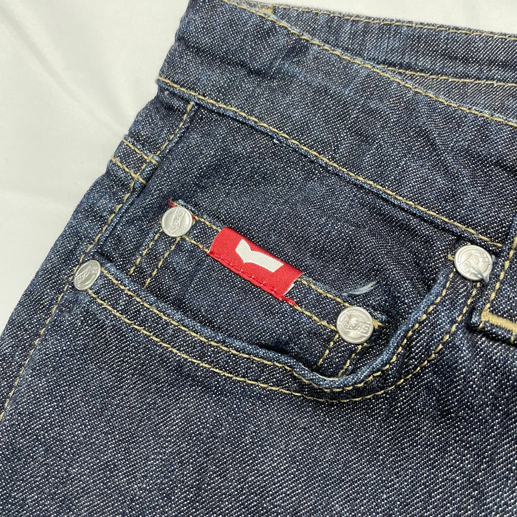 GAS Jeans Dark-Wash Bootcut - W26 (UK 4-6), Mid-Rise