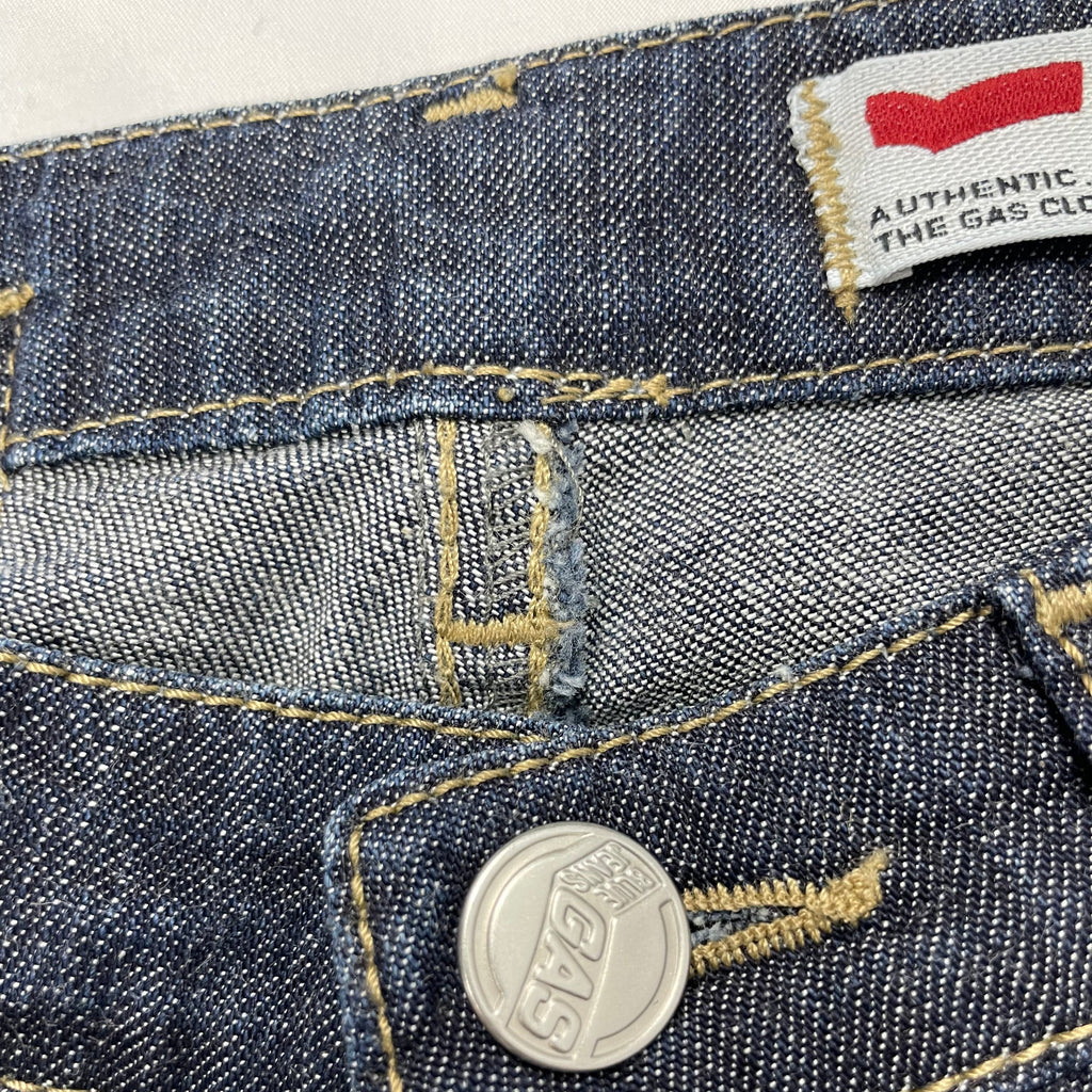 GAS Jeans Dark-Wash Bootcut - W26 (UK 4-6), Mid-Rise