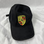 Porsche Crest Cap - Porsche Centrum Rotterdam (Black, Adjustable)