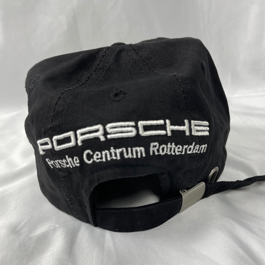 Porsche Crest Cap - Porsche Centrum Rotterdam (Black, Adjustable)