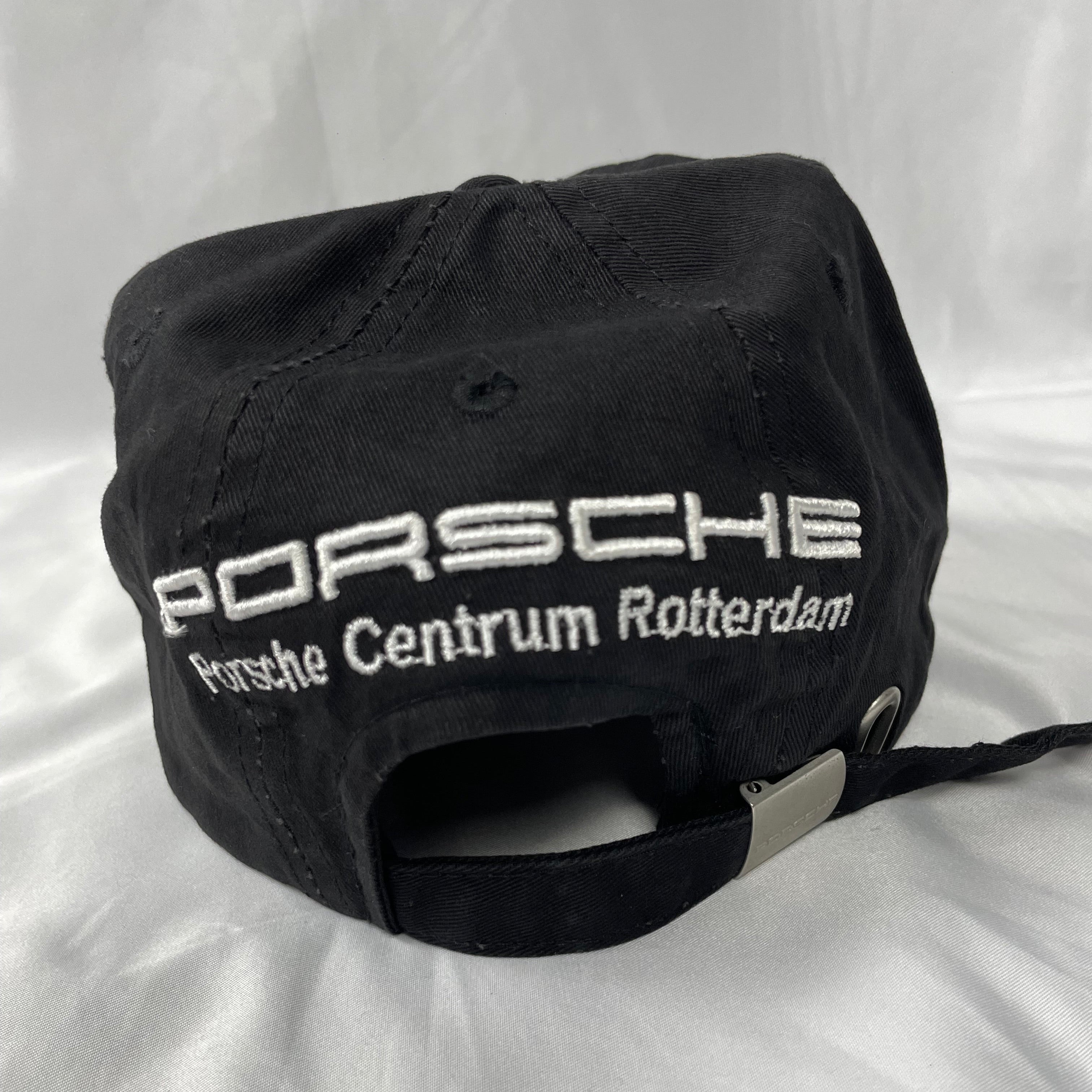 Porsche Crest Cap - Porsche Centrum Rotterdam (Black, Adjustable)