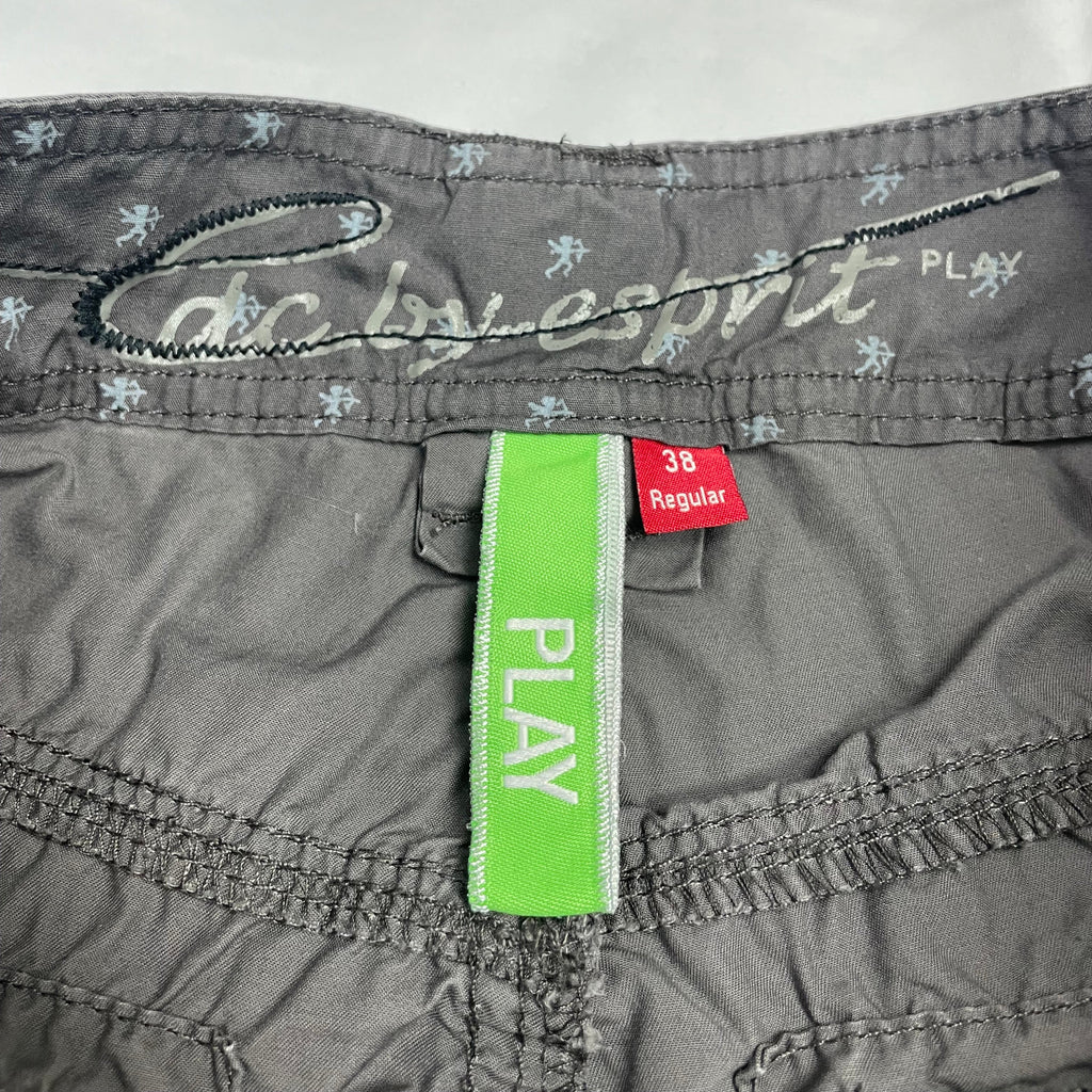 EDC by Esprit Play Grey Cargo Trousers | W32 | UK 10