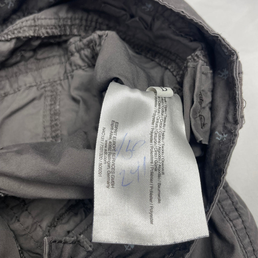 EDC by Esprit Play Grey Cargo Trousers | W32 | UK 10