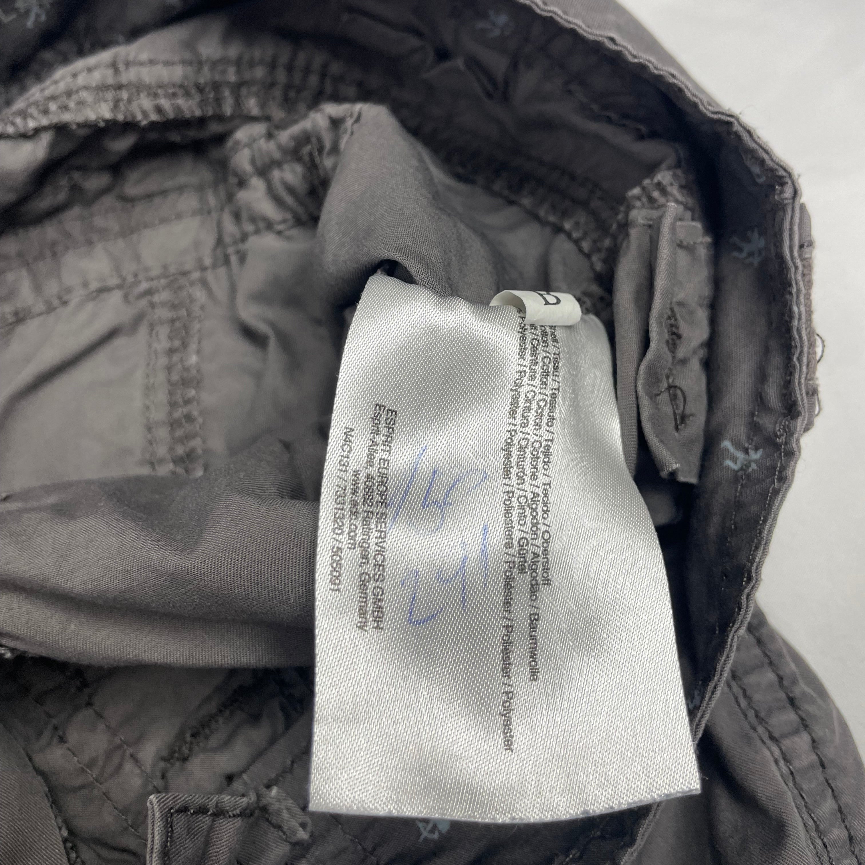 EDC by Esprit Play Grey Cargo Trousers | W32 | UK 10