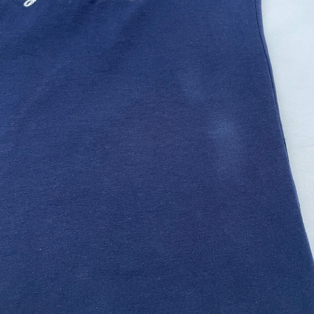 Y2K Monella Vagabonda SNOB Navy Sequin Logo Top | UK 8