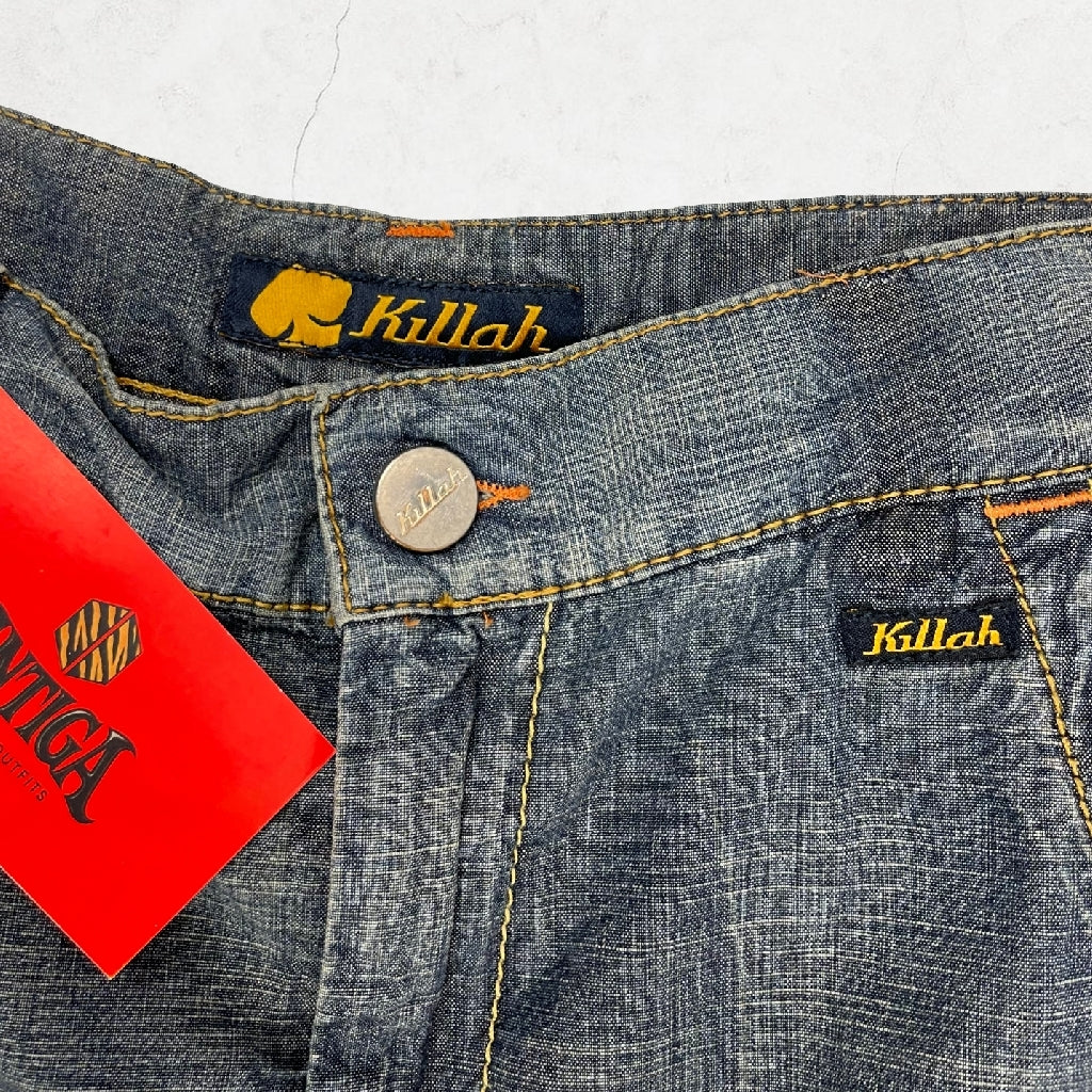 Killah Y2K Bootcut Jeans - Low Rise Italian Denim