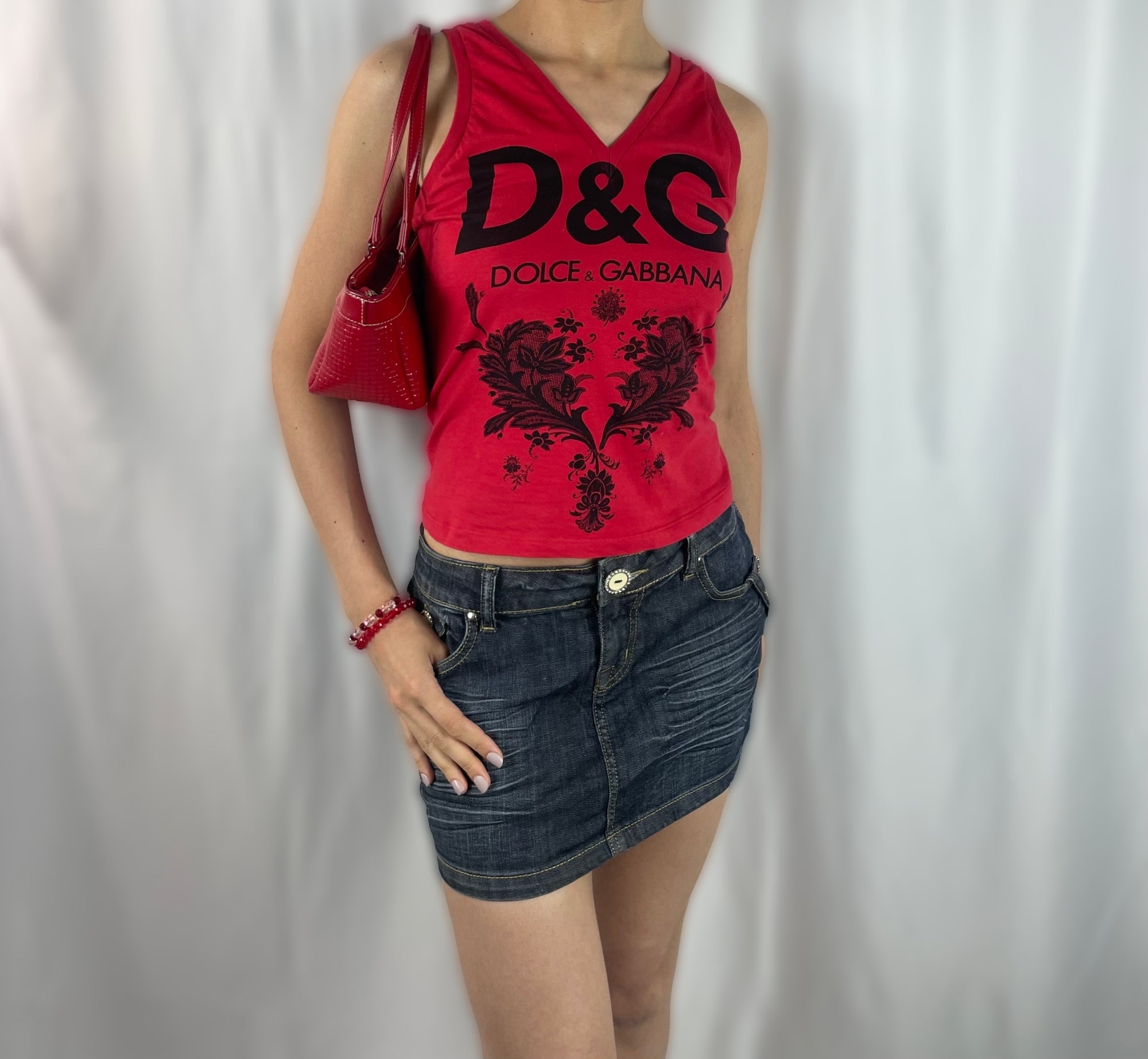 Red Hot Y2K D&G  - Antiga Outfit Box #1