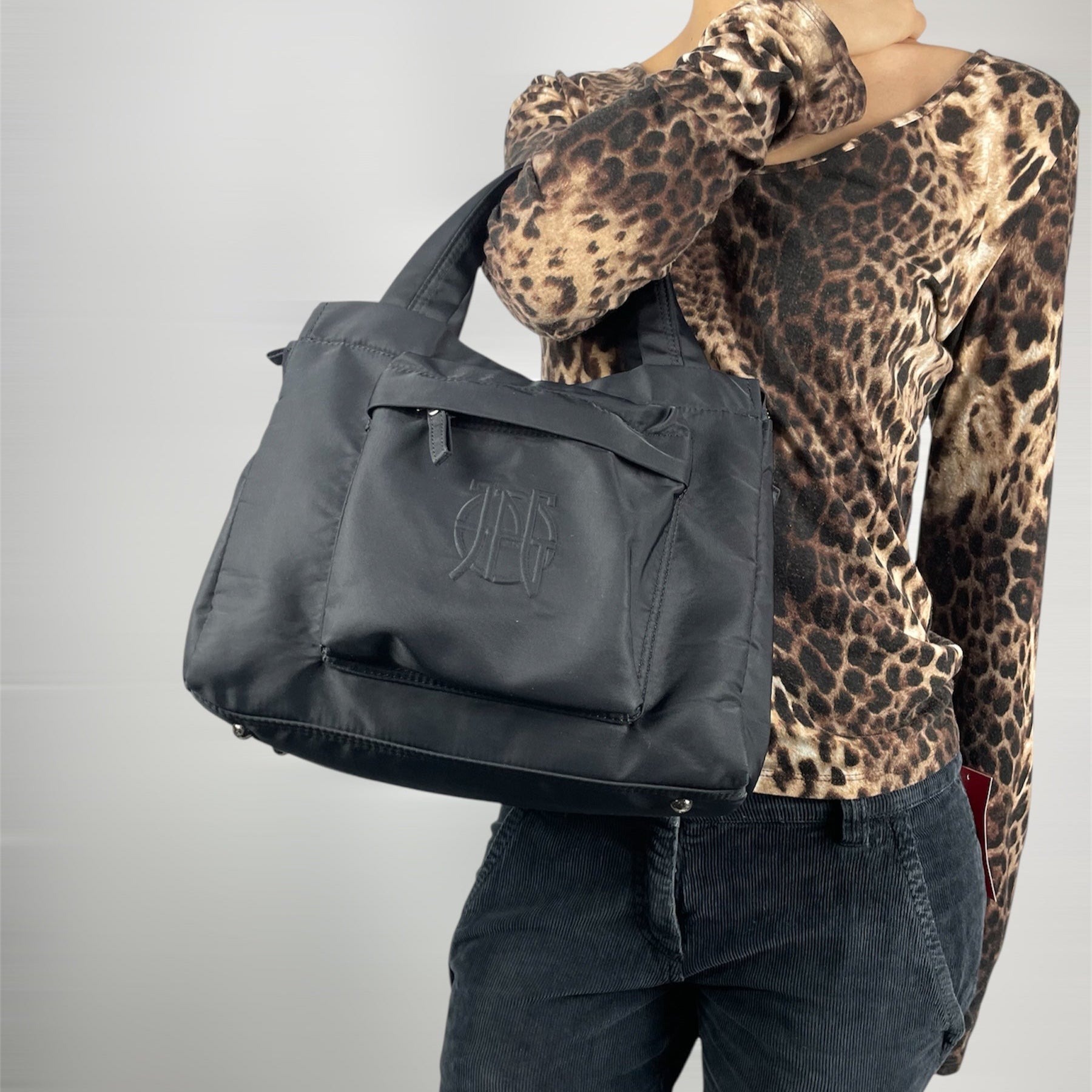 Jean Paul Gaultier Vintage Nylon Monogram Bag – Y2K Era