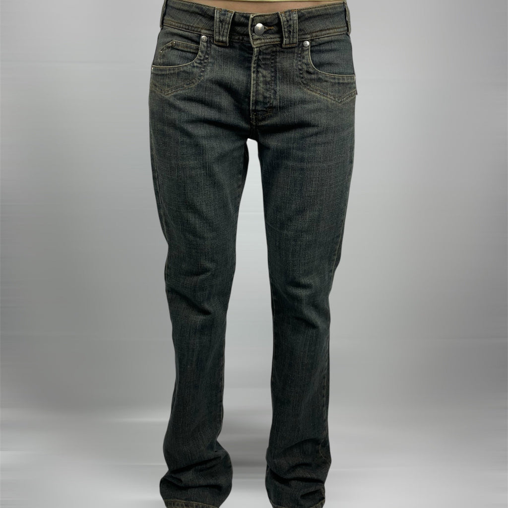 Trussardi Jeans – W28 L33 (UK 8) Low Rise Straight Leg Denim