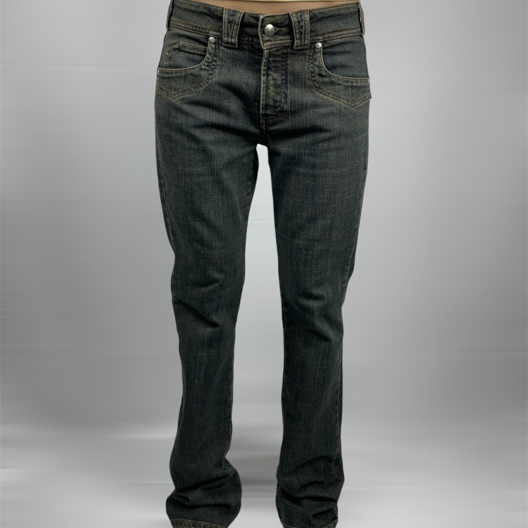 Trussardi Jeans – W28 L33 (UK 8) Low Rise Straight Leg Denim