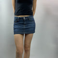 Rock & Soda USA Denim Mini Skirt - UK 6 - Y2K Style