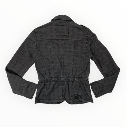 Fishbone Y2K Plaid Utility Jacket – UK 8