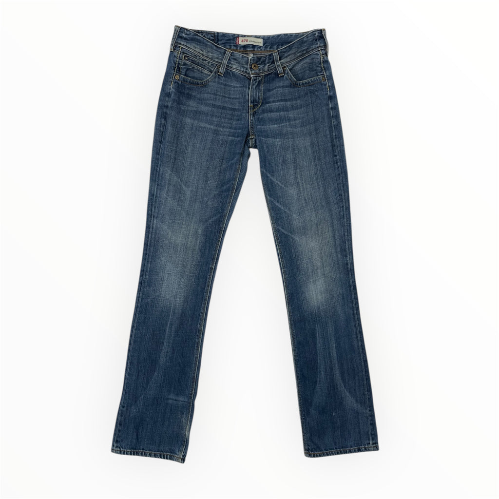Levi’s 470 Straight Fit Vintage Jeans – W29 L32 - Best fit UK 6-8