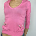 Dsquared² Pink Knit Top - Made in Italy - UK 6