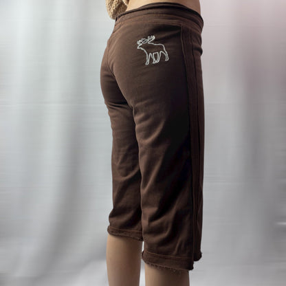 Abercrombie & Fitch Y2K Brown Sweatshorts | Size S