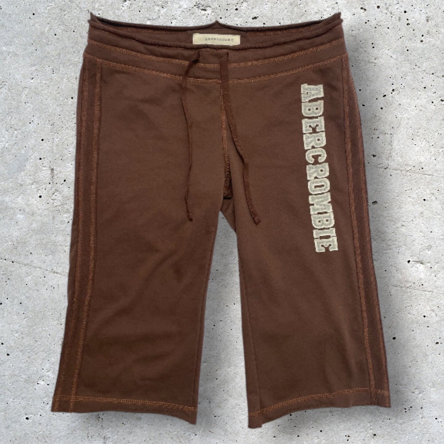 Abercrombie & Fitch Y2K Brown Sweatshorts | Size S