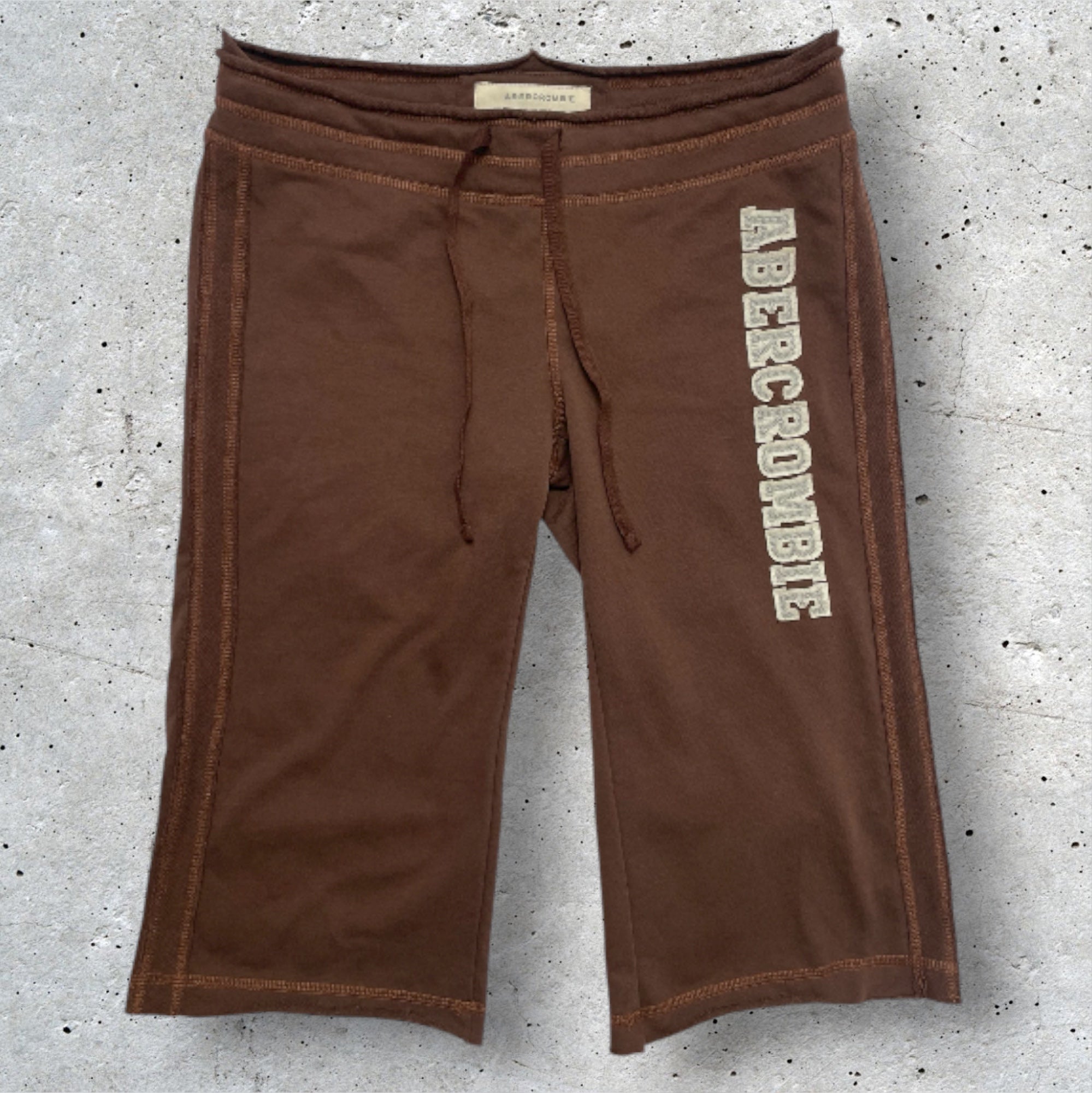 Abercrombie & Fitch Y2K Brown Sweatshorts | Size S