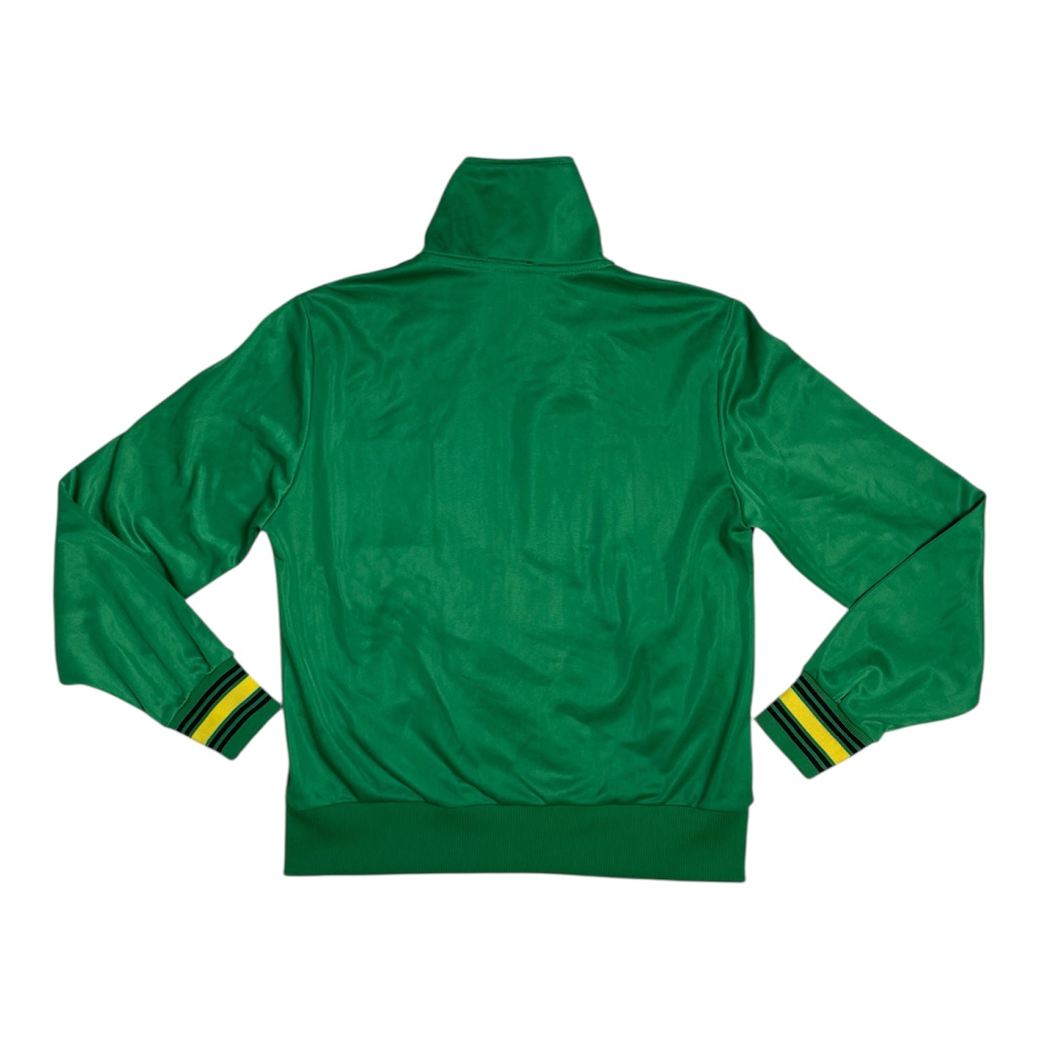 Rare Y2K Von Dutch Japan Green Track Jacket with Flying Eyeball Logo | Best Fit UK 6-8