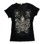 Vintage Y2K Liberty Wear Rhinestone Graphic Tee | Best Fit UK 12-14