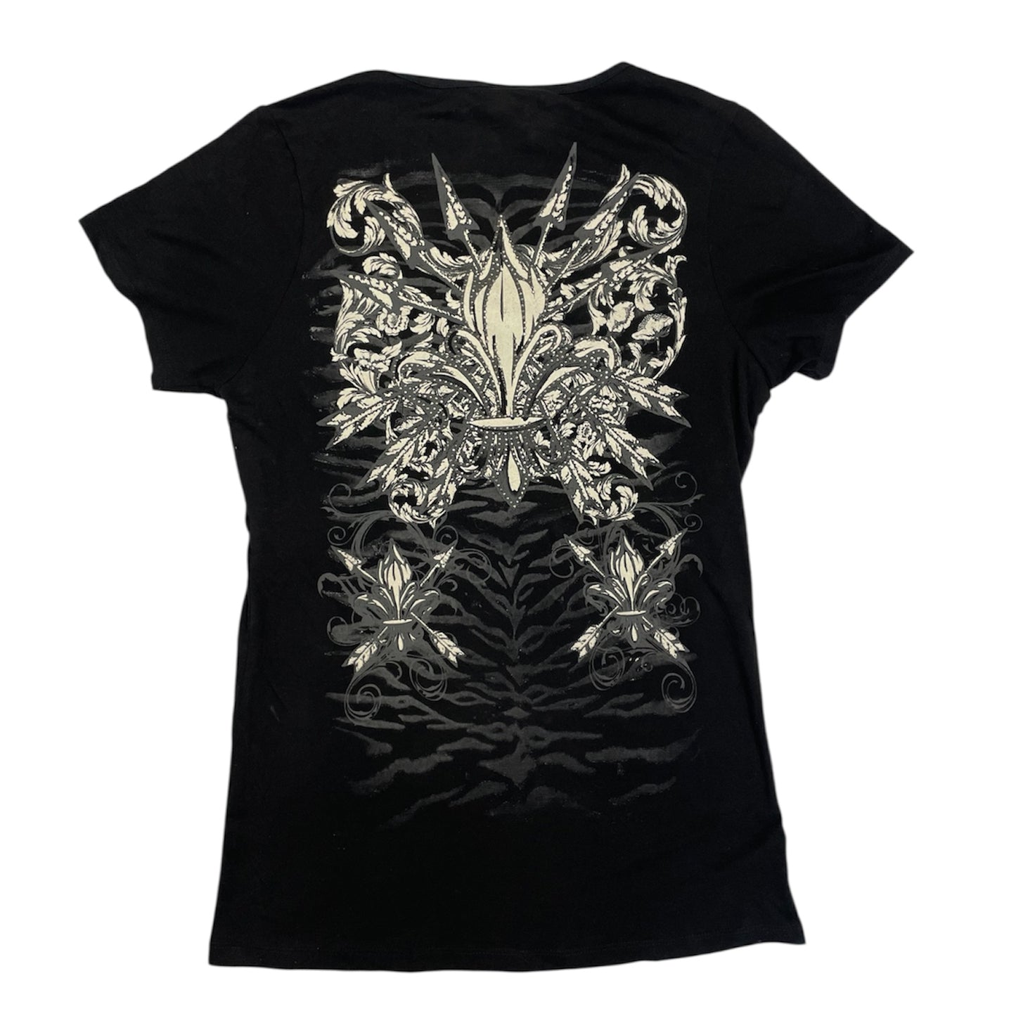 Vintage Y2K Liberty Wear Rhinestone Graphic Tee | Best Fit UK 12-14