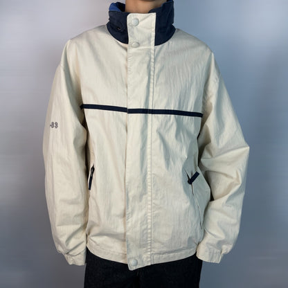 Vintage Nautica NS-83 Beige Sailing Jacket | Men's L