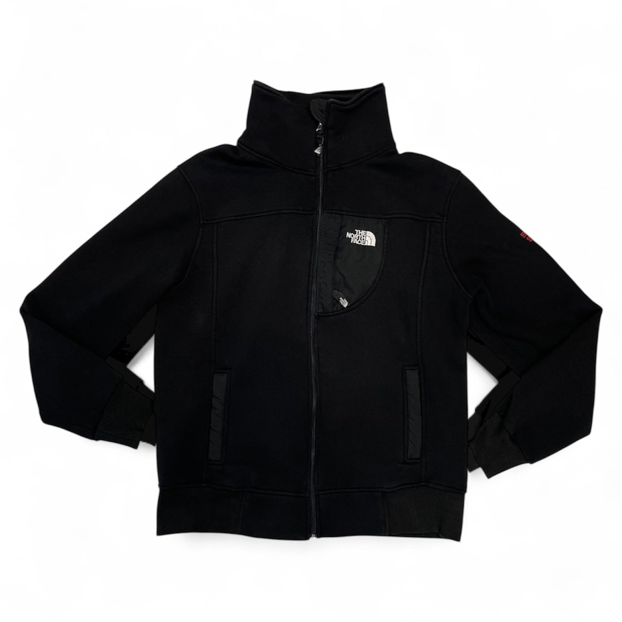 The North Face Summit Series Black Zip Fleece Jacket | Men's L