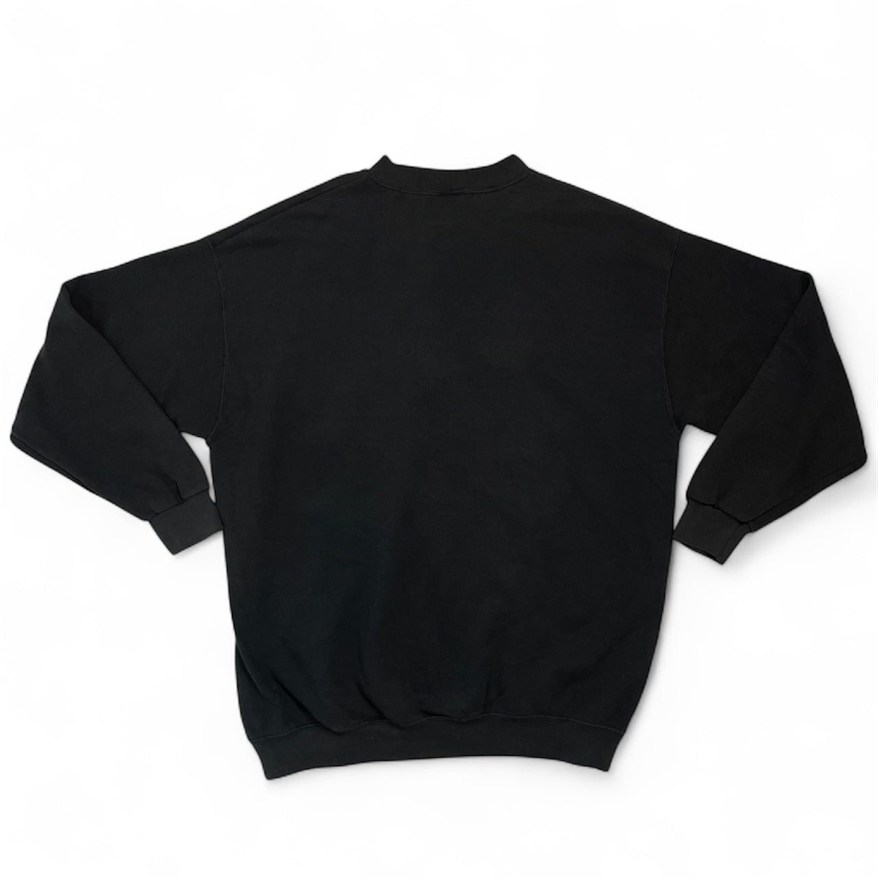 Vintage Harley-Davidson Black Embroidered Logo Sweatshirt | Men's XL