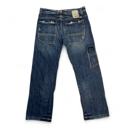 Take Two Italy Vintage Carpenter Denim Jeans | W33 L32 Best Fit UK 14