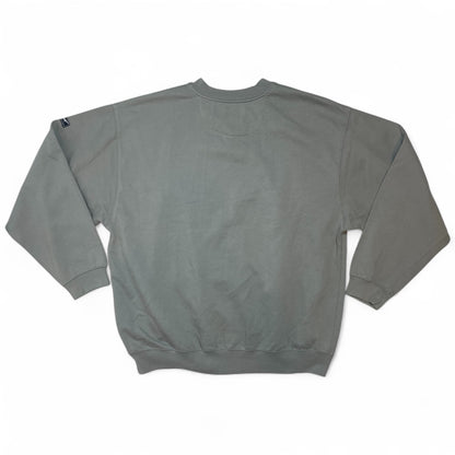 Reebok Essentials Grey V-Neck Sweatshirt | Men’s L