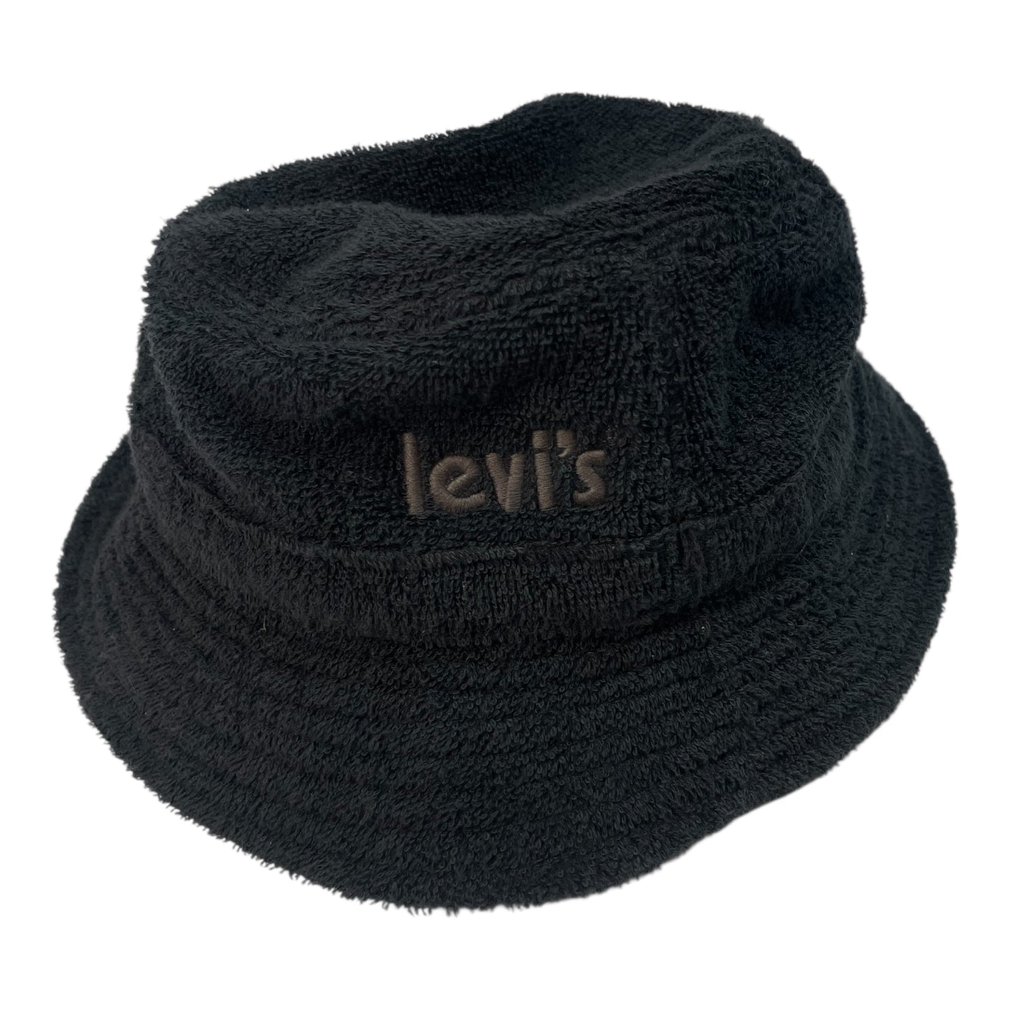 Authentic Levi’s Black Terry Bucket Hat